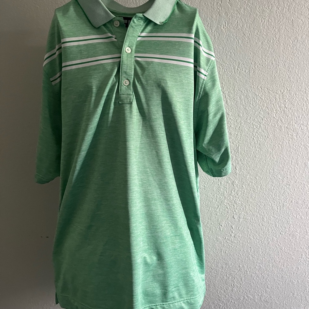 Footjoy Mens large  golf Polo shirt